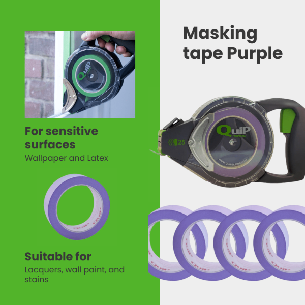 QuiP Purple Masking tape